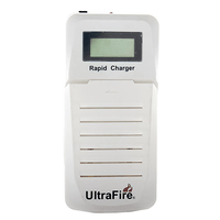 Комплект Fenix Зарядное устройство 2х18650 Ultrafire WF200 + 3 аккумулятора 18650 2600 mAh micro usb зарядка ARB-L18-2600U