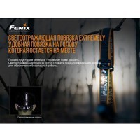 Налобный фонарь Fenix HM61R + Складной нож Ruike S22 Коричневый HM61RS22br