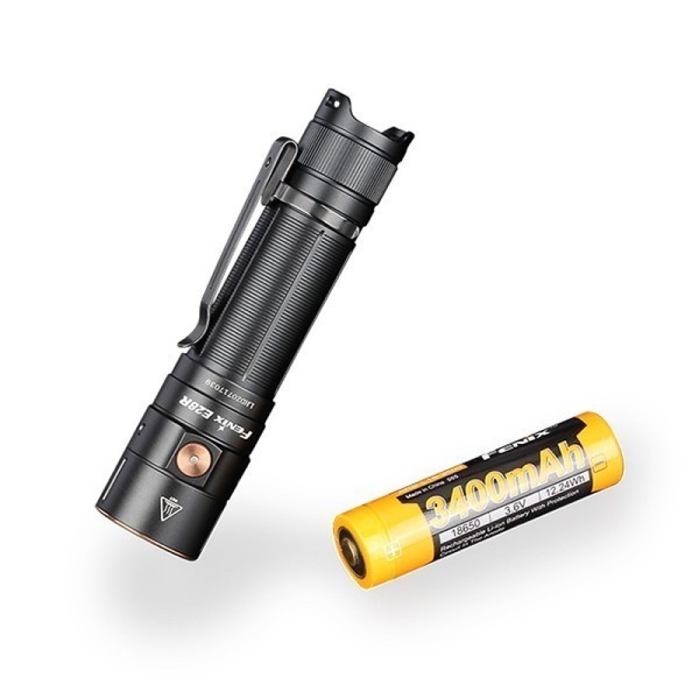 Набор Фонарь ручной Fenix E28R+Фонарь Fenix зеленый CL26Rg