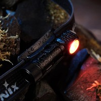 Фонарь налобный тактический Fenix Scout HM23 V2.0 лимитированная серия красный свет Scout