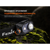 Фонарь налобный Fenix LED с бесконтактным датчиком HL45RLED