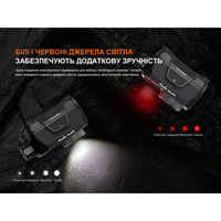 Фонарь налобный Fenix LED с бесконтактным датчиком HL45RLED